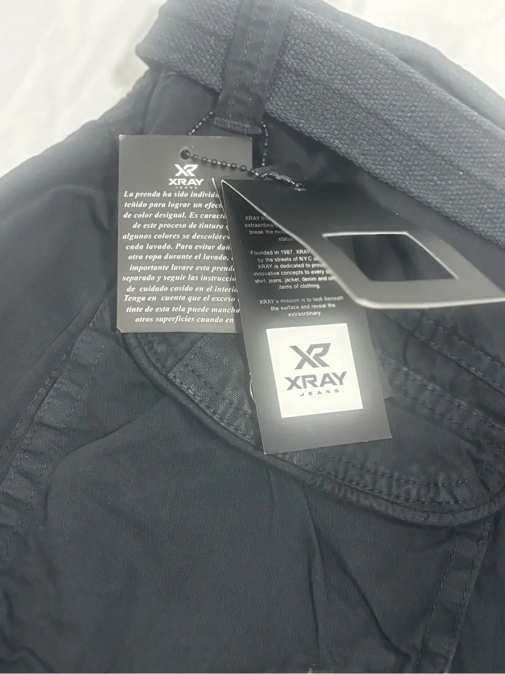 Men’s XRay Belted Double Pockrt Bermuda Cargo Shorts Size 54 NWT